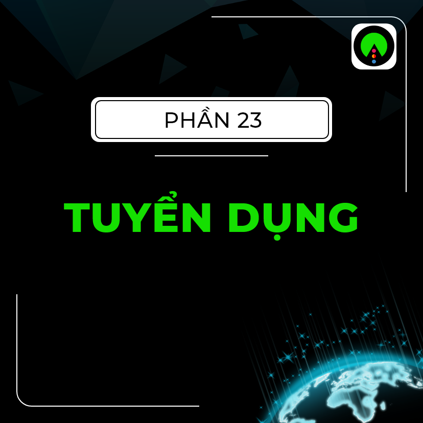 Tính năng EBIZ 4.0 - Phần 23: Tuyển dụng