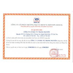 Các giấy chứng nhận của Trang Nguyễn