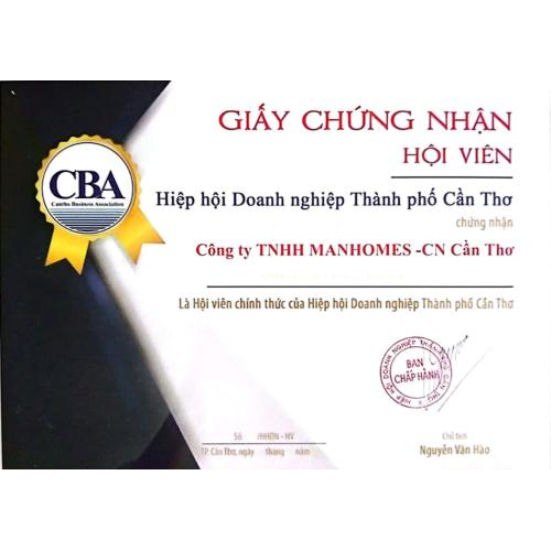 Công ty TNHH Manhomes – Chi nhánh Cần Thơ