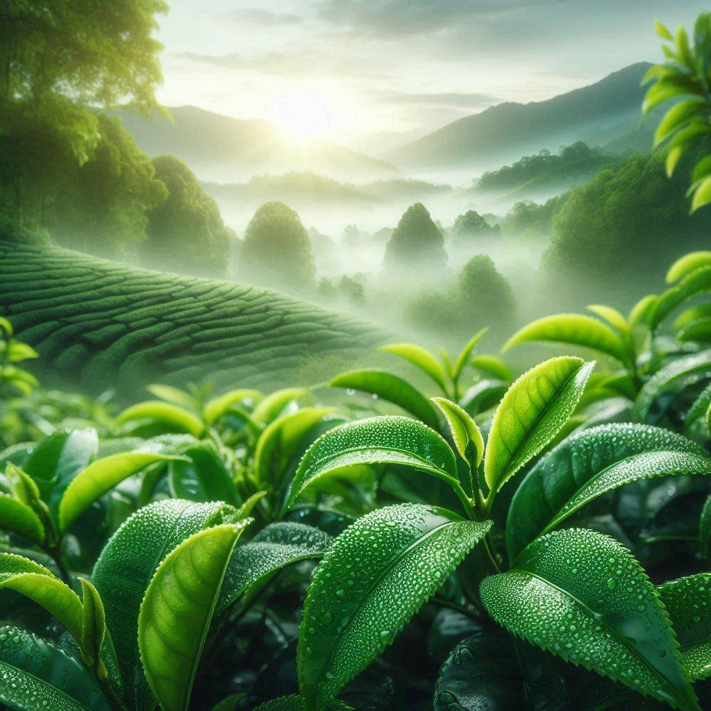 Thu hái búp trà