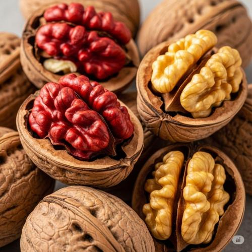 Hạt óc chó đỏ là gì?