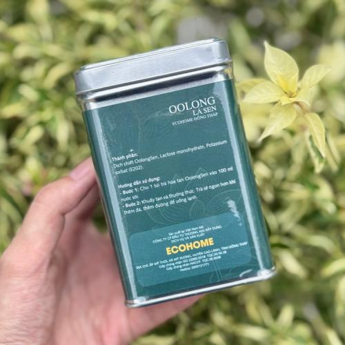 Cách uống trà oolong sen hòa tan hiệu quả