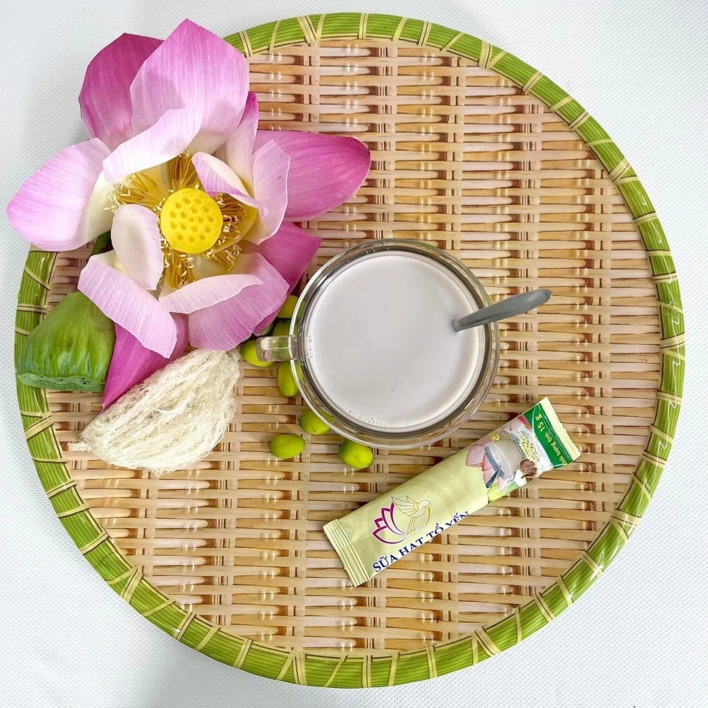 Cách pha sữa hạt tổ yến
