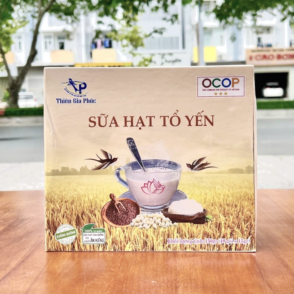 Sữa hạt tổ yến Thiên Gia Phúc bao nhiêu calo?