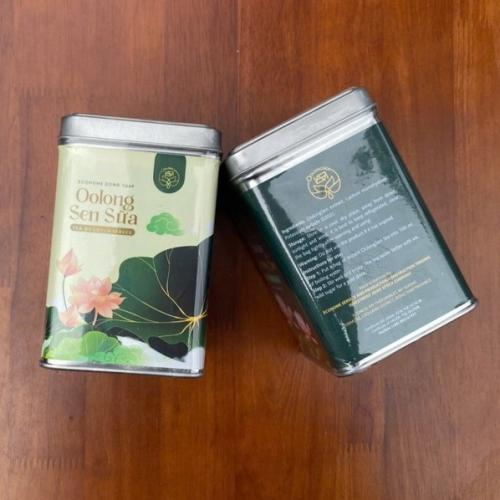 Cách pha trà oolong sen sữa