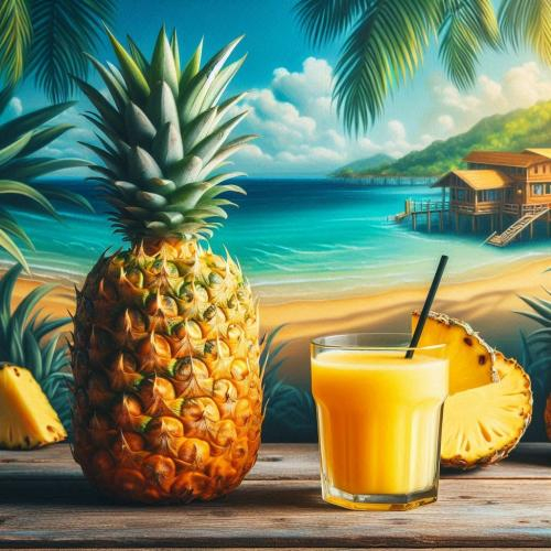 Nhìn vào vỏ dứa