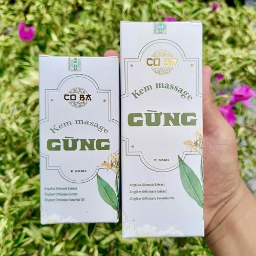 Ai Nên Dùng Kem Massage Gừng Co Ba?