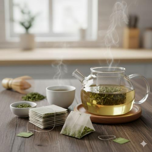 Trà xanh túi lọc là gì?