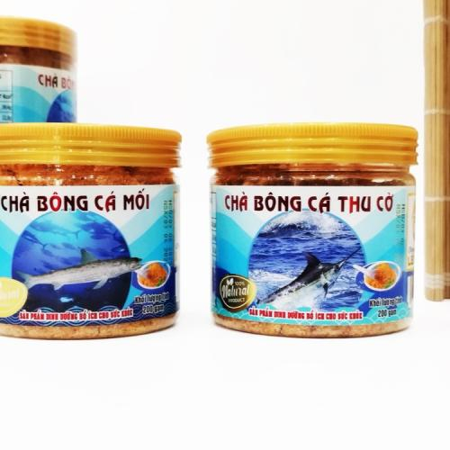 Giới thiệu về chà bông cá thu cờ Lê Nga