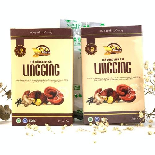 Trà gừng linh chi Lingging có tác dụng gì?