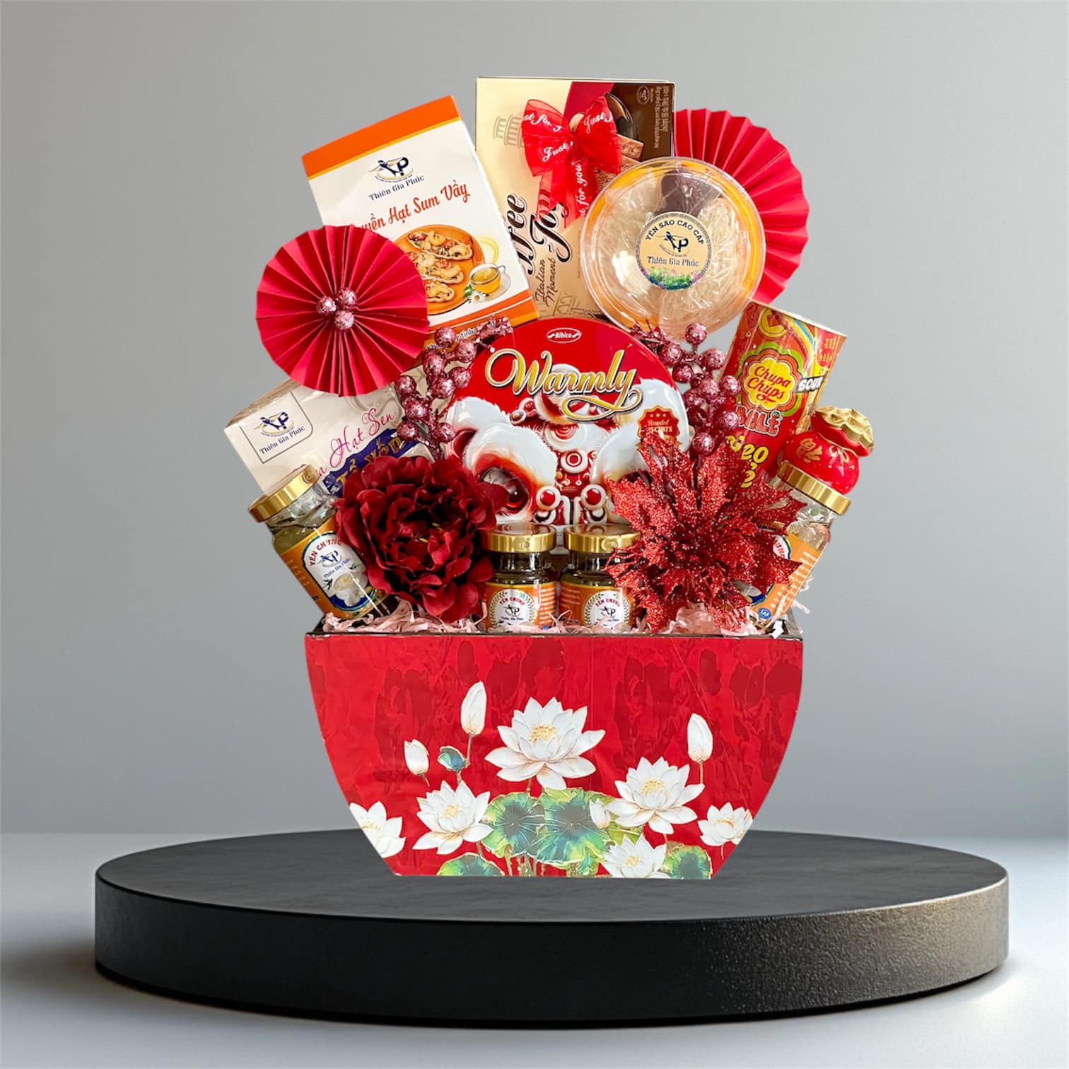 Kết hợp thành giỏ quà