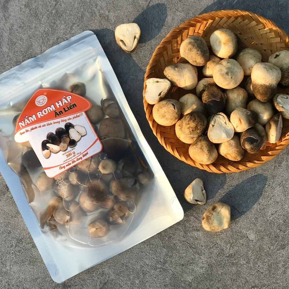 Nên dùng nấm rơm hấp như thế nào?