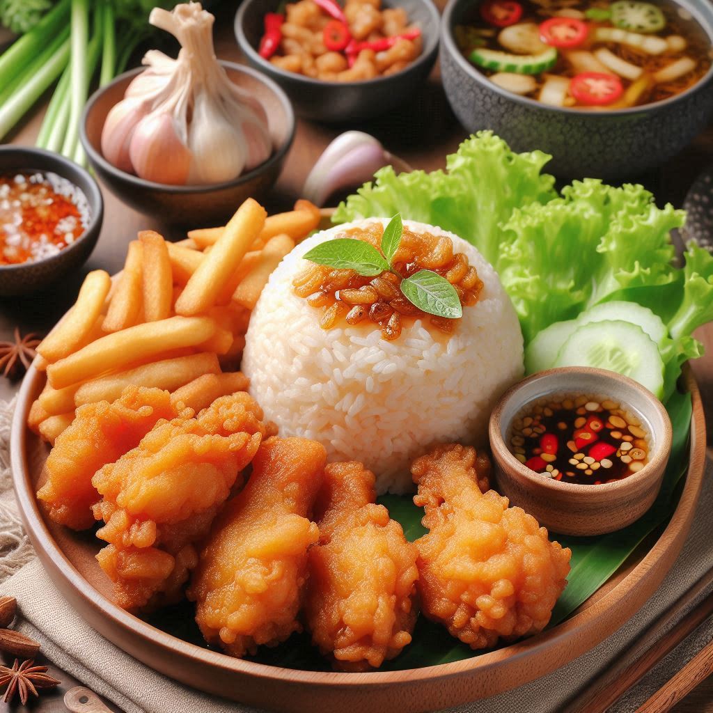 Đồ chiên rán nhiều dầu mỡ