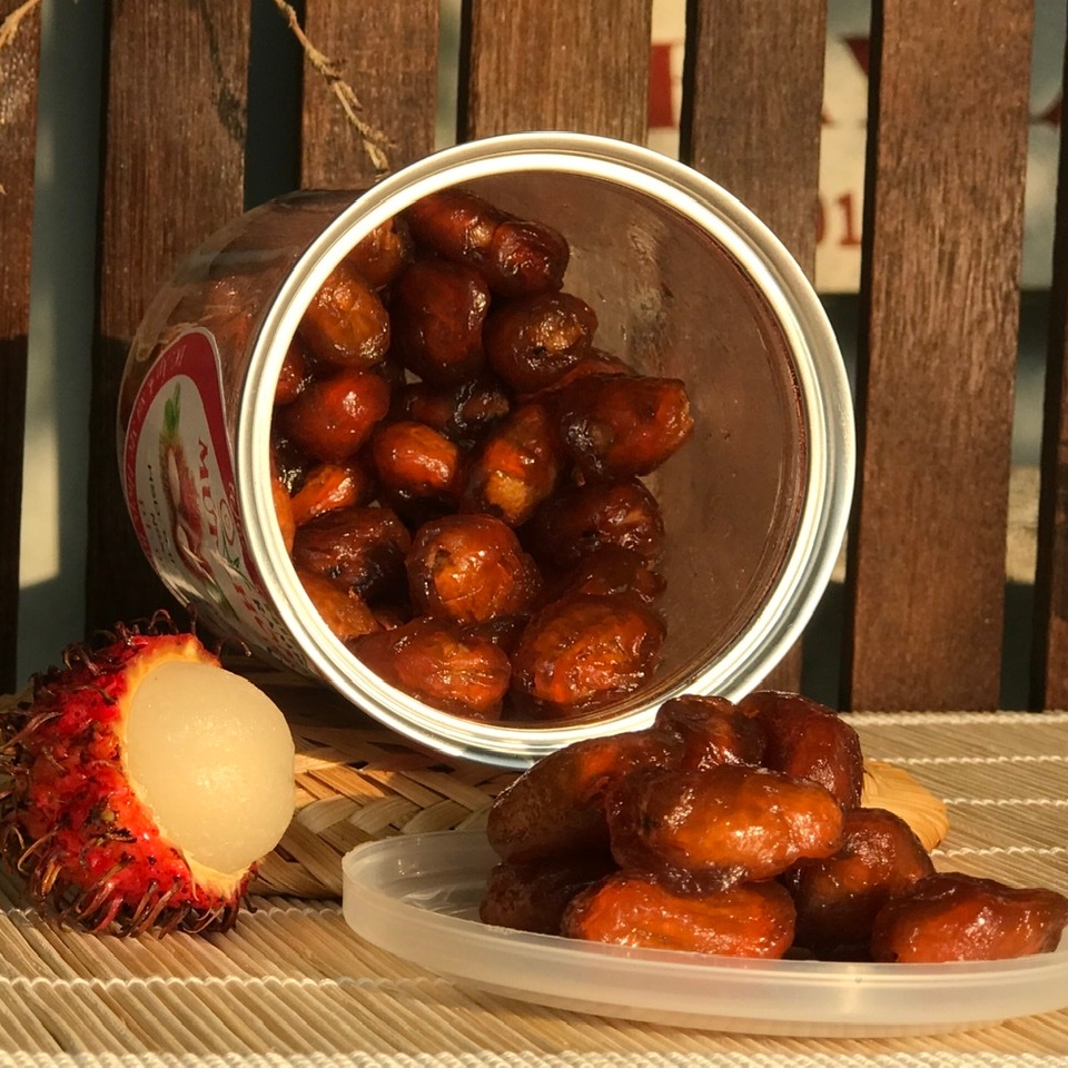 Thành phần của mứt chôm chôm