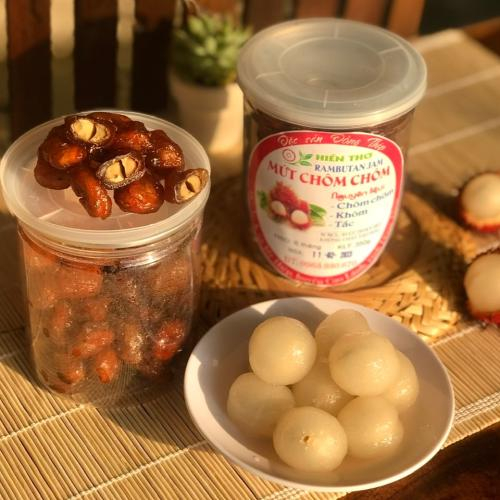 Mứt chôm chôm có vị gì?