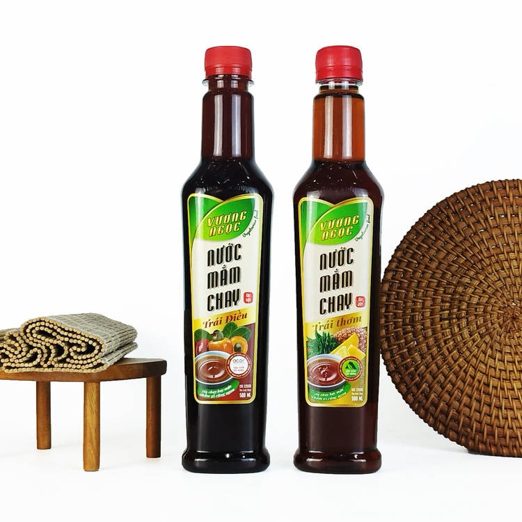 Chọn nước mắm chay trái điều