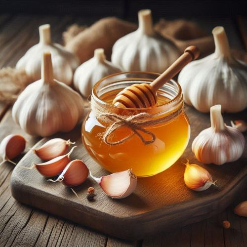 Cách sử dụng tỏi và mật ong