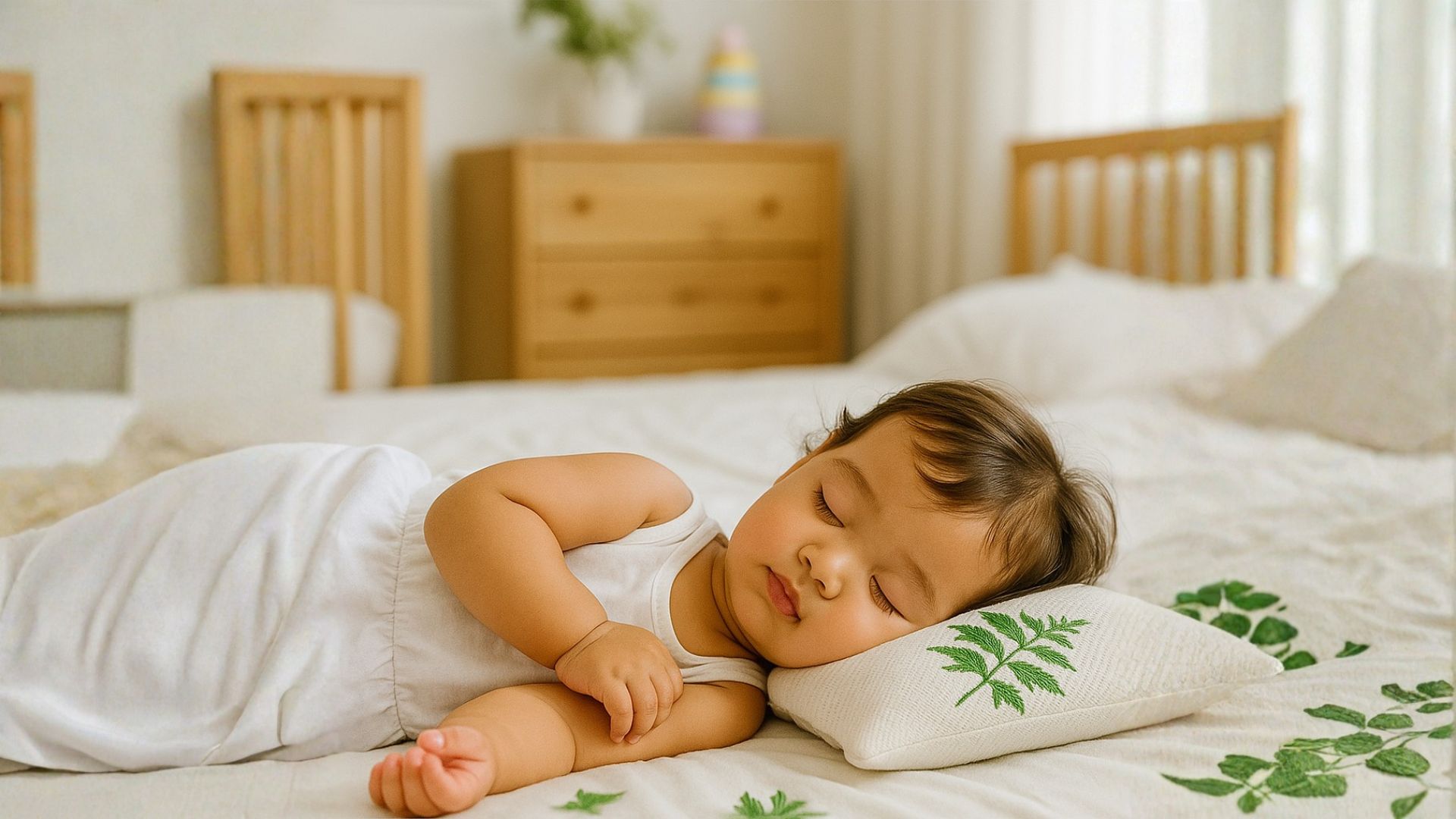 Gối đinh lăng: "Thần dược" cho giấc ngủ của bé?