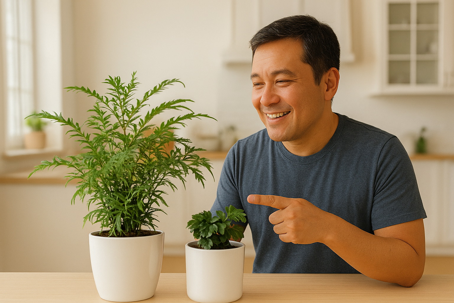 So sánh chi tiết đinh năng nếp (lá nhỏ) và đinh lăng tẻ (lá to)