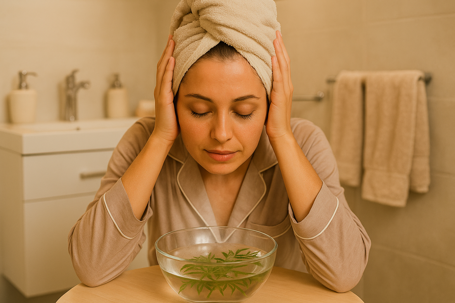 Xông mặt bằng lá đinh lăng đúng cách: Bí quyết “nằm lòng”