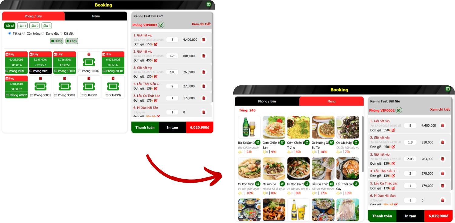 Lợi ích chính của hệ thống tính tiền tự động