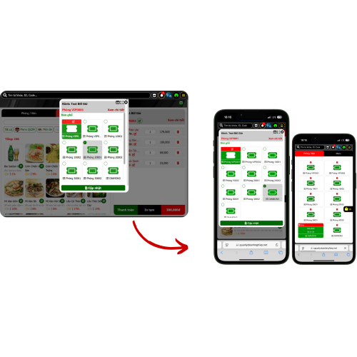 Áp dụng hệ thống và hỗ trợ vận hành