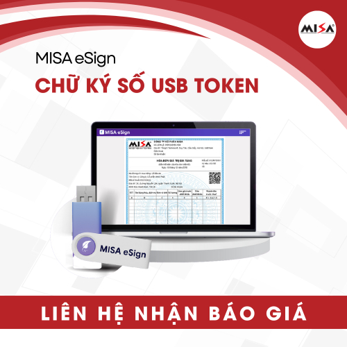 MISA Esign - Chữ Ký Số USB Token Cho Doanh Nghiệp