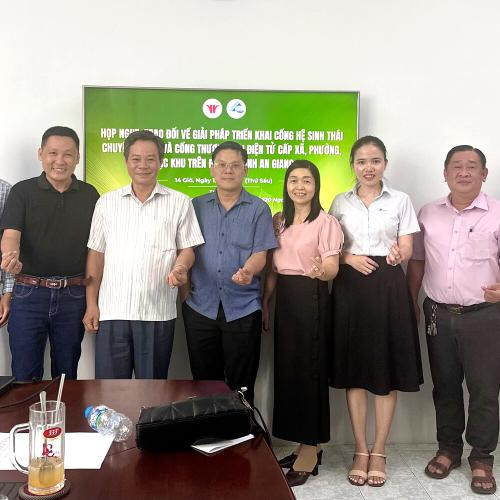 Hiền Nhân Group Trình Bày Đề Án 3321 Về Chuyển Đổi Số Địa Phương Tại Sở Khoa Học Và Công Nghệ Tỉnh An Giang