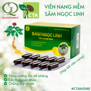 Sâm Ngọc Linh Viên Nang - Hộp 60 viên