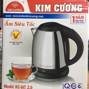 Ấm Siêu Tốc Kim Cương Inox 2.0L