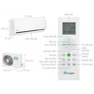 Điều Hòa Casper Inverter 9000 BTU IC-09TL32