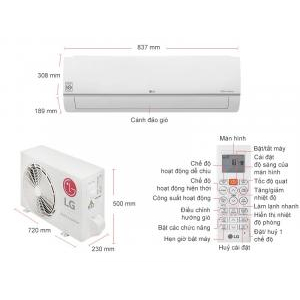 Máy Lạnh LG Inverter 1.5HP V13ENS