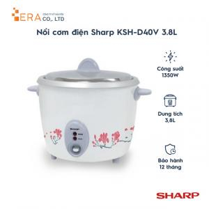 Nồi Cơm Nắp Rời Sharp KSH-D40V (3.8L)