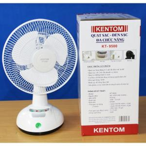 Quạt Sạc Tích Điện (Quạt sạc Kentom KT-9500)