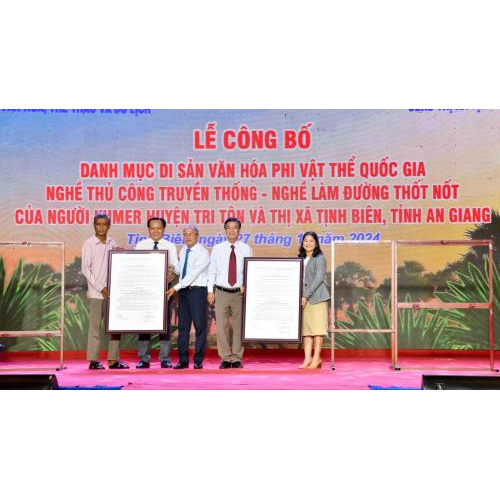 An Giang: Nghề Làm Đường Thốt Nốt Của Đồng Bào Khmer Là Di Sản Văn Hóa Phi Vật Thể Quốc Gia