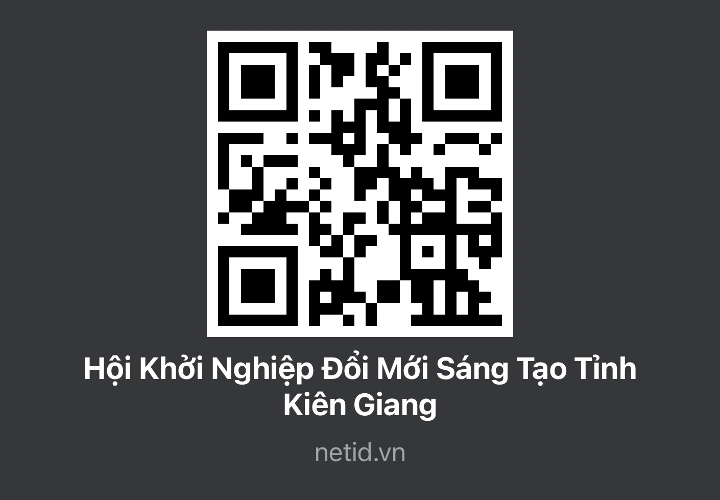 Quét QR tham gia đại hội