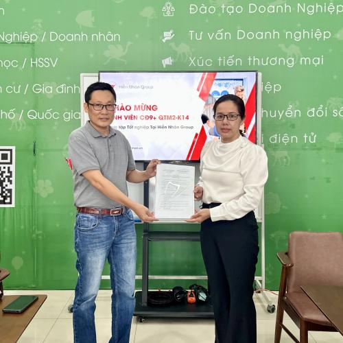 Sinh Viên Trường Cao Đẳng Nghề Kiên Giang Chính Thức Bắt Đầu Kỳ Thực Tập Tại Hiền Nhân Group