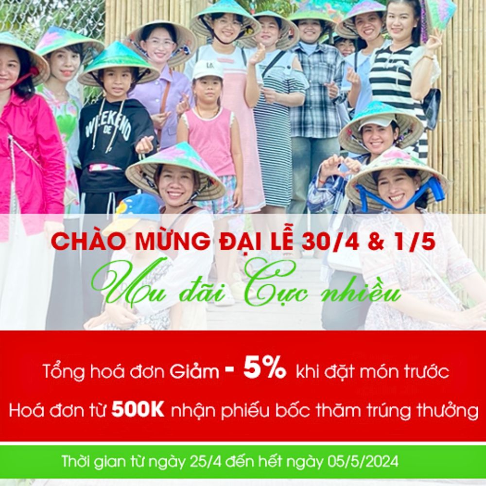 Chào Mừng Đại Lễ - Ưu Đãi Cực Nhiều