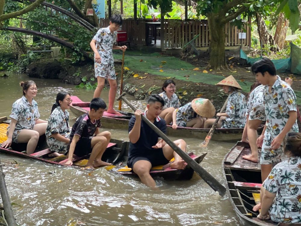 Hòa mình vào không gian thiên nhiên xanh mát