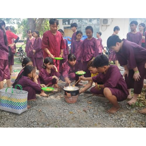 Trường THCS Ngô Quyển Tổ Chức Đại Hội Cháu Ngoan Bác Hồ Tại Khu Du Lịch Phú Điền