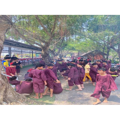 Trường THCS Ngô Quyển Tổ Chức Đại Hội Cháu Ngoan Bác Hồ Tại Khu Du Lịch Phú Điền