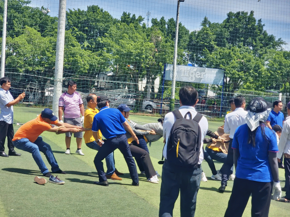 Bầu không khí sôi động – Trải nghiệm vui hết mình