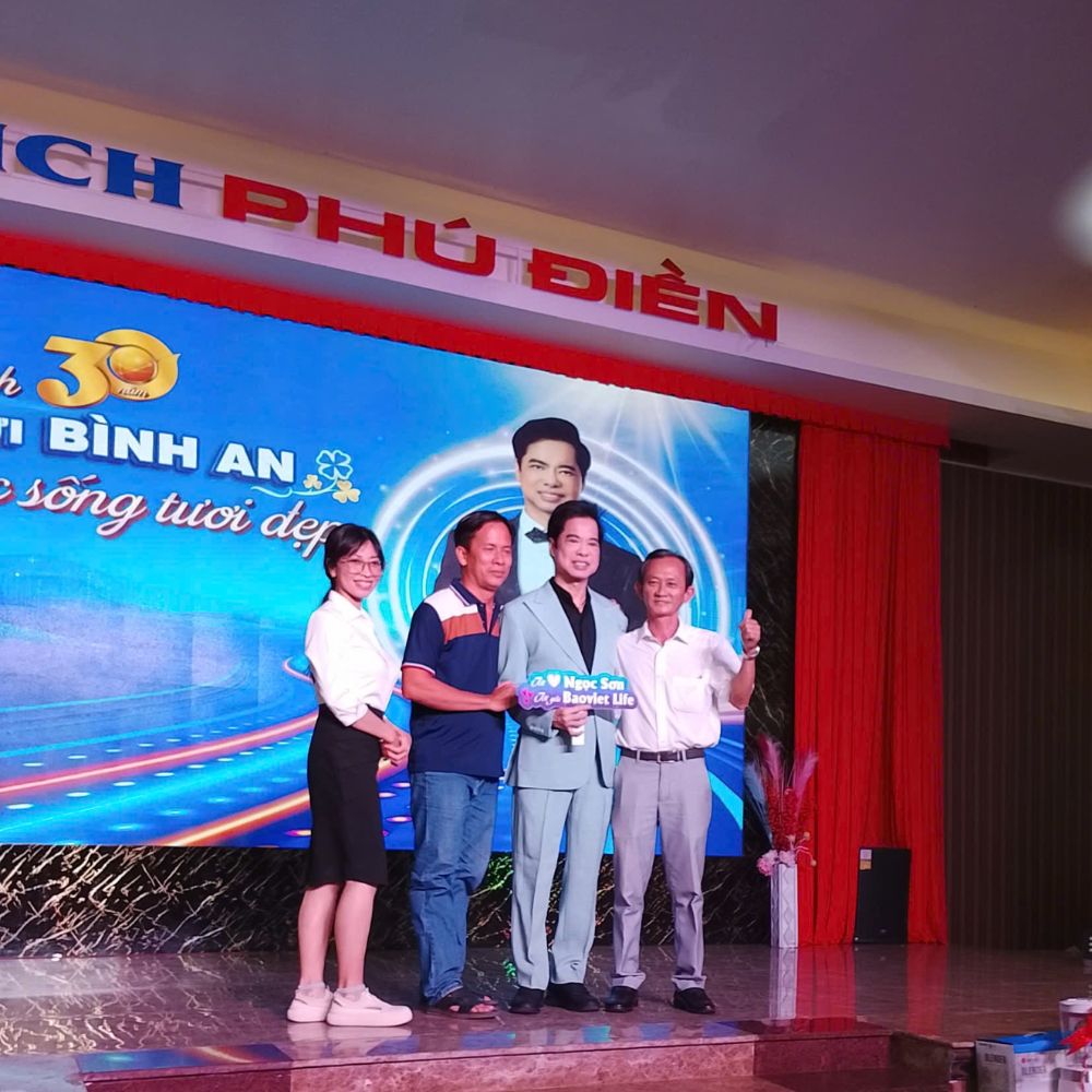 Phú Điền – Hành Trình Trao Gửi Bình An Vì Cuộc Sống Tươi Đẹp Cùng BaoViet Life