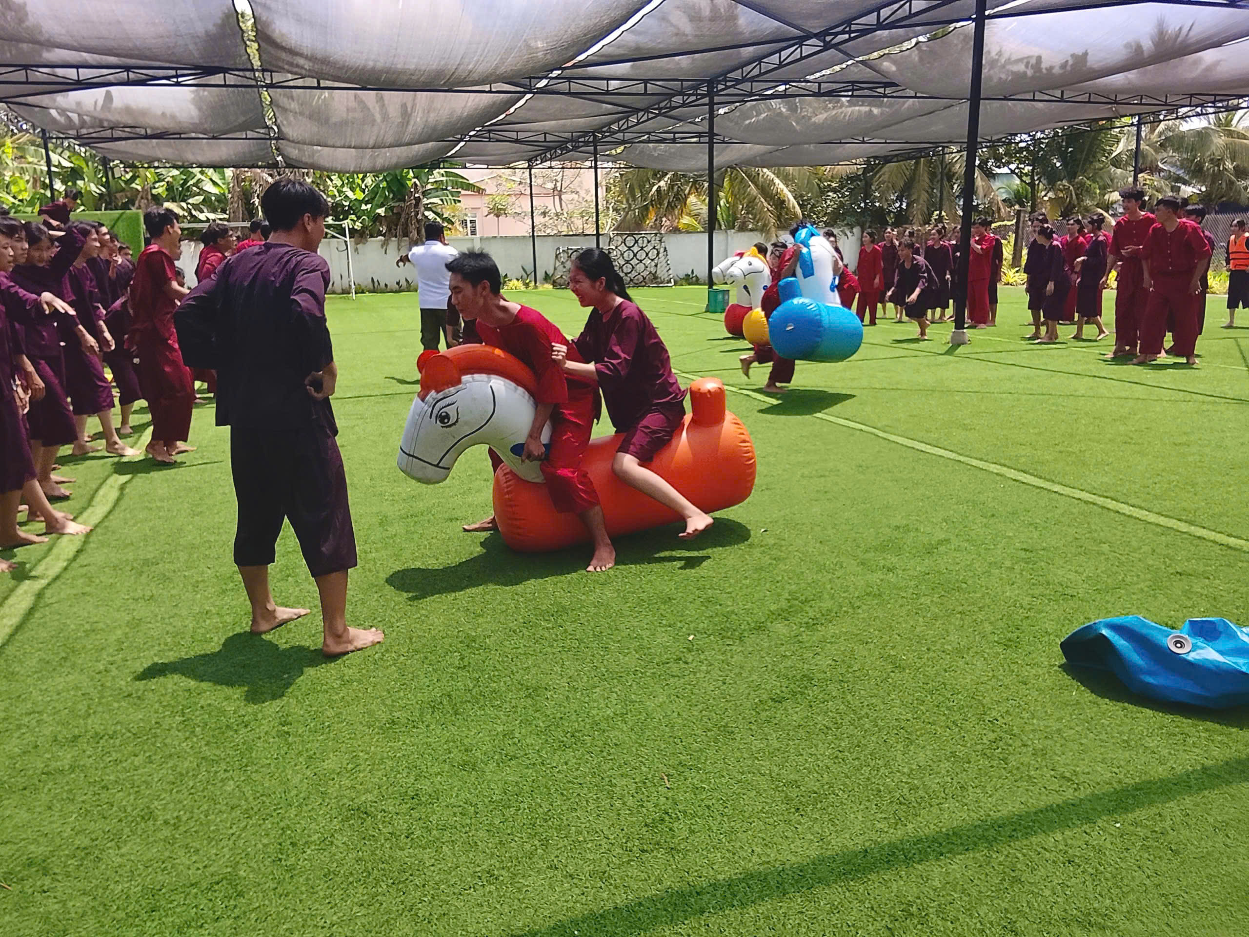 Cơ sở vật chất đáp ứng tốt các chương trình tập thể