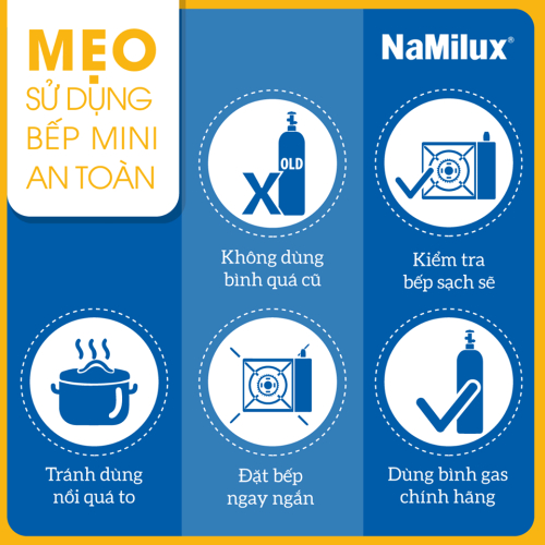 Sử Dụng Bếp Gas Mini An Toàn, Đâu Là Biện Pháp?