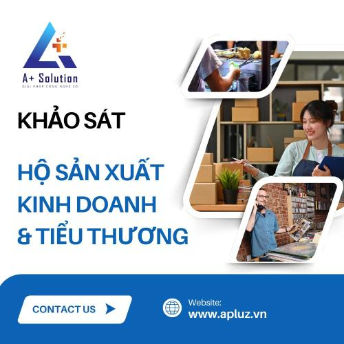 Phiếu Khảo Sát Chuyển Đổi Số Cho Hộ Sản Xuất Kinh Doanh & Tiểu Thương