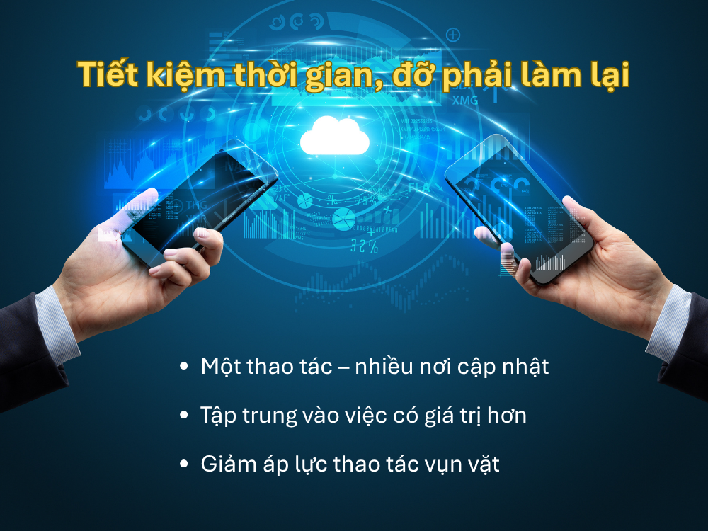 3. Tiết kiệm thời gian, đỡ phải làm đi làm lại