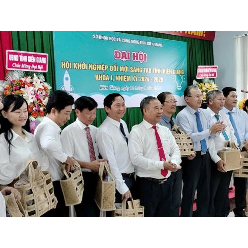 Đại Hội Hội Khởi Nghiệp Đổi Mới Sáng Tạo Tỉnh Kiên Giang Lần Thứ Nhất, Nhiệm Kỳ 2024-2029 Thành Công Tốt Đẹp!