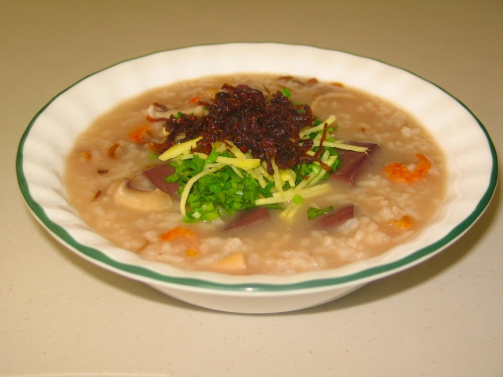1. Nấu với cháo