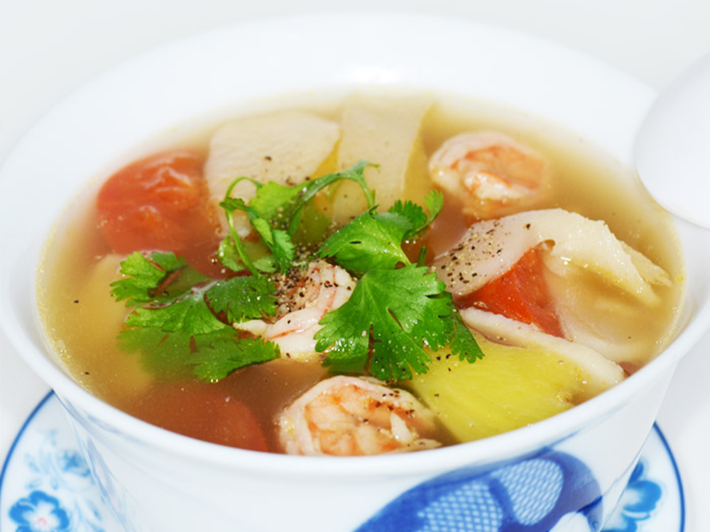 2. Nấu canh chua